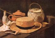 Still life with Yellow Straw Hat (nn04)